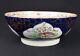 18th Century Chinese Blue Ground Large Bowl With Gilding And Enamel 25.5cm D