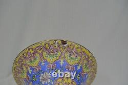 19¼ Ex large Antique Chinese Canton Enamel Vase