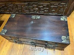 19th Century Antique Chinese Large Balance Scale Hardwood Case