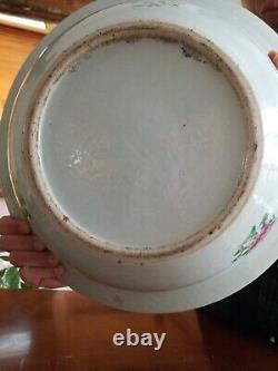 200 Year old Antique Chinese Porcelain Large Bowl
