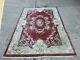 20thc, Large, Chinese, Wool, Floral, Thick Pile, Carpet, Room Size, 9' X 6', Large Rug