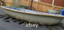 32cm Excellent Large Antique Chinese Blue & White Charger Meat Plate tray 18c