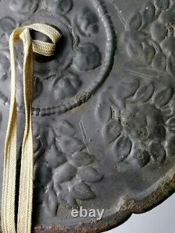 618 to 907 AD Ancient Chinese Tang dynasty large silvered bronze mirror