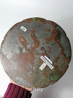 618 to 907 AD Ancient Chinese Tang dynasty large silvered bronze mirror