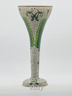 A Large Chinese Cloisonne Enamel Trumpet Vase. Republic period