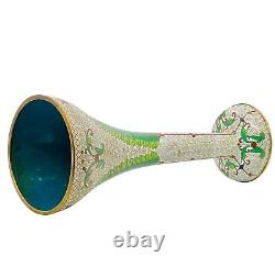 A Large Chinese Cloisonne Enamel Trumpet Vase. Republic period