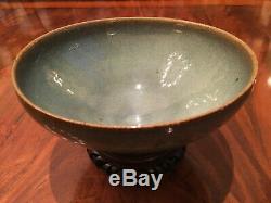 A Large and Rare Chinese Yuan Dynasty Junyao Glazed Bowl