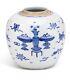 A Very Nice Large Chinese Blue And White Ginger Jar/vase. 19th C