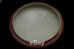 A large Chinese antique porcelain flambe red washer bowl 18th/19th century