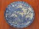 Amazing Large Antique Chinese Blue And White Porcelain Plate