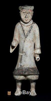 Ancient Chinese Large Terracotta Guard Han Dynasty