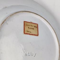 Antique 18c Chinese Porcelain Famille Rose Export Large Charger Plate Dish AF