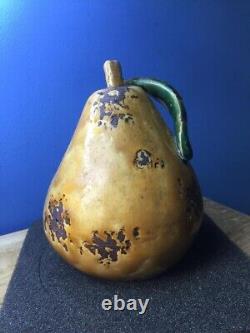 Antique Chinese Alter Fruit Very Large Pear