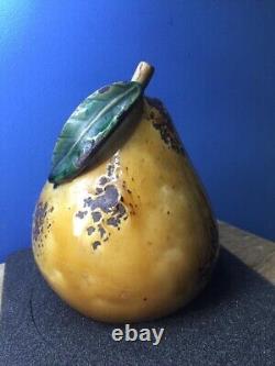 Antique Chinese Alter Fruit Very Large Pear