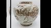 Antique Chinese Cizhou Style Crackle Glaze Squat Baluster Vase