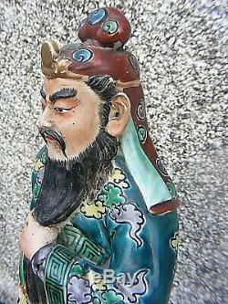 Antique Chinese Immortal Porcelain Figure Shou Lao Large