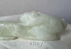 Antique Chinese Large Jade Table Item. Han or Earlier