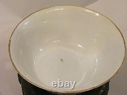 Antique Chinese Large Lidded Bowl Signed