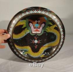 Antique Chinese Large Narcissus Bowl Dragon Bowl Ming Reign Mark