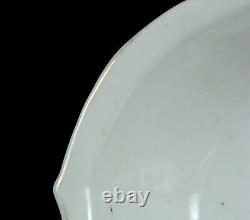 Antique Chinese large'Scholars' bowl China Republic around 1930 calligraphy