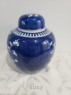 Antique Huge Chinese large Porcelain Prunus Jar KANGXI Mark