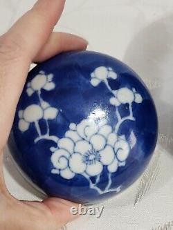 Antique Huge Chinese large Porcelain Prunus Jar KANGXI Mark