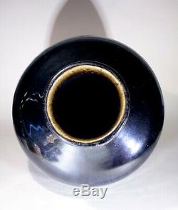 Antique Large Chinese Black Ware Cizhou Jar Song Dynasty