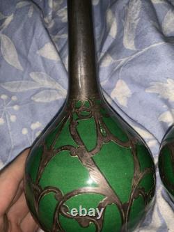 Antique Pair Of Large Vases