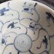 Antique Chinese Large Bowl Tek Sing Junk 1822 Rare! Blue White Porcelaine