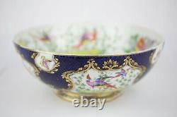 Antique large Chinese export porcelain punch bowl (26cm)