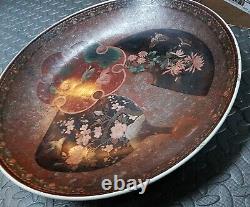 Antique large Oriental Charger A/F