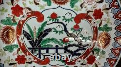 CHINESE Antique Familia Rose-Porcelain-Large Plate QING-Qianlong Perid-1775-1820