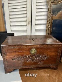 C. 1950's Large Chinese camphor wood chest