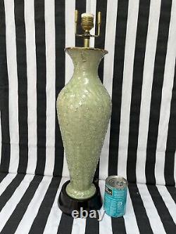 Celadon Chinese Porcelain Lamp Large