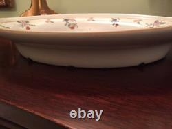 Chinese Export Tobacco Leaf Large Tureen 3 pc Set