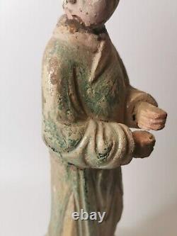 Chinese Ming dynasty glazed porcelain large figure 1