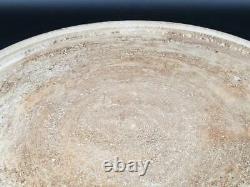 Chinese Rare Yuan To Ming Dynasty Blue White Large Heavy Charger Plate 49 CM