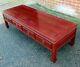 Chinese Republic Period Antique Solid Rosewood Large 4 Drawer Coffee Side Table