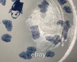 Chinese Shipwreck Nanking Cargo c1750 RARE Large Koi Carp Dish