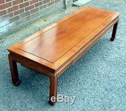 Chinese antique Republic period solid rosewood large coffee occasional table