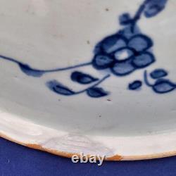 Chinese export porcelain blue & white large bowl or wash basin Qianlong ca 1760
