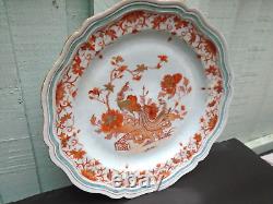 Chinese large charger 18th c nice colours and design