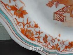 Chinese large charger 18th c nice colours and design