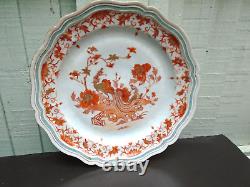 Chinese large charger 18th c nice colours and design