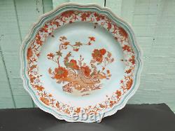 Chinese large charger 18th c nice colours and design