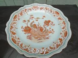 Chinese large charger 18th c nice colours and design