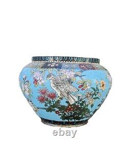 FINE! LARGE Antique Chinese Cloisonné Bowl/planter 18th C