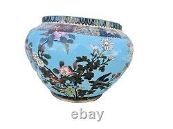 FINE! LARGE Antique Chinese Cloisonné Bowl/planter 18th C