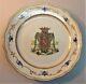 Fine Chinese Export Plate With Large Armorial Design Of Lion C. 1780 Antique