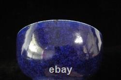 Fine Large Chinese Antique Blue Glaze Porcelain Bowl XuanDe Period Marked